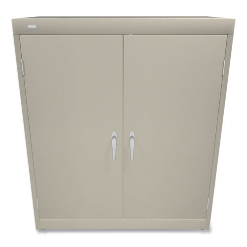 Image of HON® Assembled Storage Cabinet, 36w x 18.13d x 41.75h, Putty