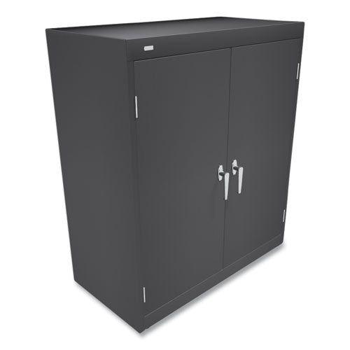Image of HON® Assembled Storage Cabinet, 36w x 18.13d x 41.75h, Charcoal