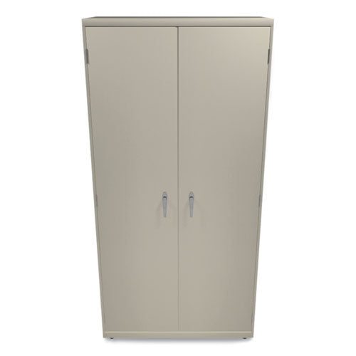 Image of HON® Assembled Storage Cabinet, 36w x 18.13d x 71.75h, Putty