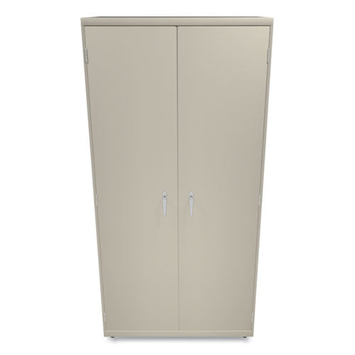 Image of HON® Assembled Storage Cabinet, 36w x 24.25d x 71.75h, Putty