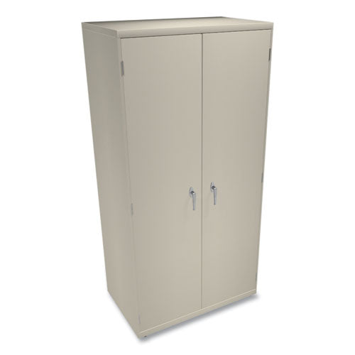 Image of HON® Assembled Storage Cabinet, 36w x 24.25d x 71.75h, Putty