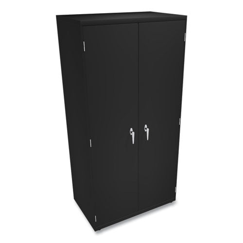 Image of HON® Assembled Storage Cabinet, 36w x 24.25d x 71.75h, Black