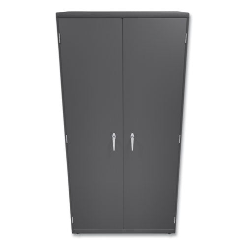 Image of HON® Assembled Storage Cabinet, 36w x 24.25d x 71.75, Charcoal