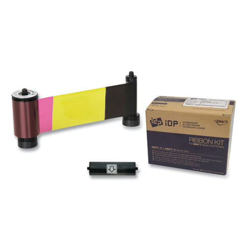 Image of SICURIX® 38311 Full Color ID Card Printer Ribbon, Dark Gray