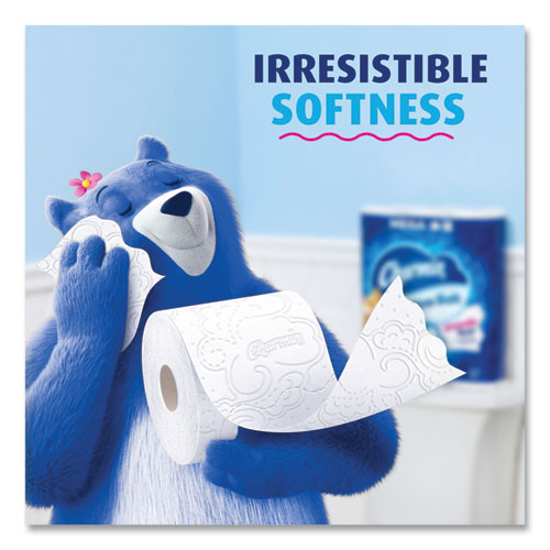 Image of Charmin® Ultra Soft Bathroom Tissue, Mega Roll, Septic Safe, 2-Ply, White, 224 Sheets/Roll, 4 Rolls/Pack, 8 Packs/Carton