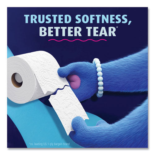Image of Charmin® Ultra Soft Bathroom Tissue, Mega Roll, Septic Safe, 2-Ply, White, 224 Sheets/Roll, 4 Rolls/Pack, 8 Packs/Carton