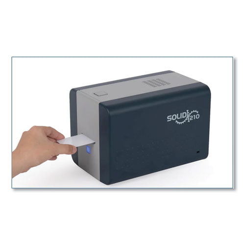 Image of Zebra Technologies® SOLID-210S Hand-Fed Desktop Printer