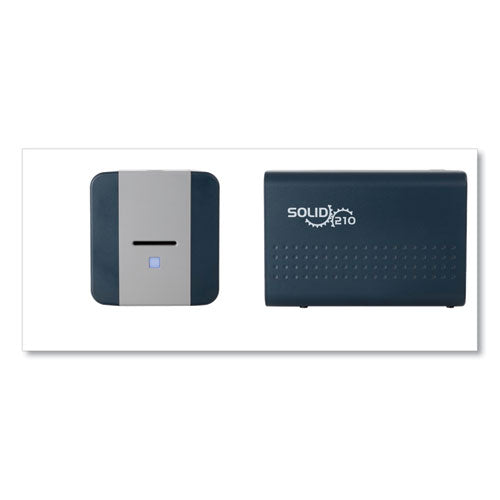 Image of Zebra Technologies® SOLID-210S Hand-Fed Desktop Printer
