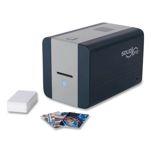 Image of Zebra Technologies® SOLID-210S Hand-Fed Desktop Printer