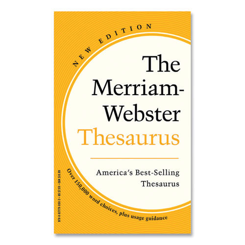 Image of Merriam Webster® Thesaurus, Paperback, 832 Pages