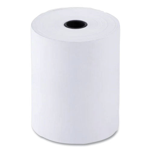 Image of Karat® Thermal Paper Rolls, 3.13" x 220 ft, White, 50 Rolls/Carton
