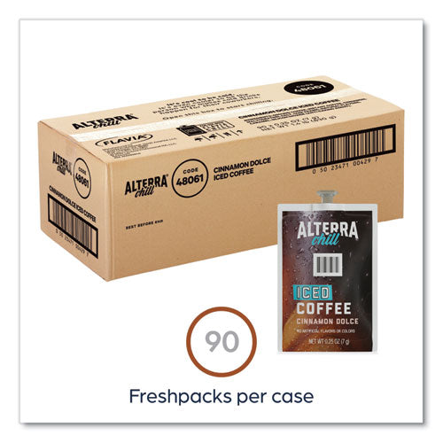 Image of FLAVIA® Alterra Cinnamon Dolce Iced Coffee Freshpack, 90/Carton