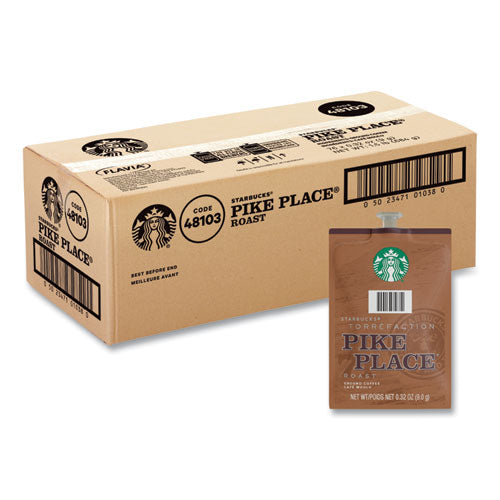 Image of FLAVIA® Starbucks Pike Place Roast Coffee Freshpack, 76/Carton