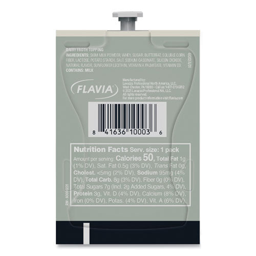 Image of FLAVIA® Dairy Milk Froth Powder Freshpack, 0.46 oz Pouch, 72/Carton