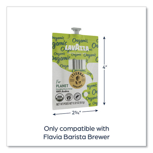 Image of FLAVIA® Tierra Organic Coffee Freshpack, 76/Carton