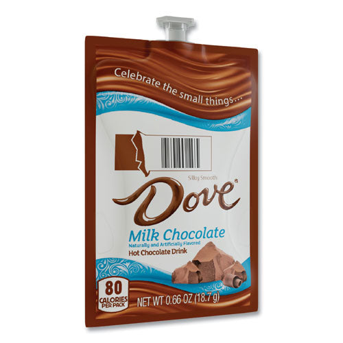 Image of FLAVIA® Dove Hot Chocolate Freshpack, Milk Chocolate, 72/Carton