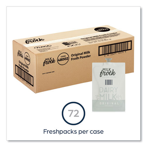 Image of FLAVIA® Dairy Milk Froth Powder Freshpack, 0.46 oz Pouch, 72/Carton