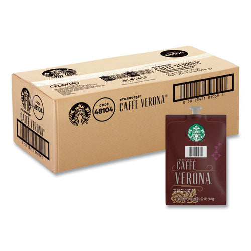 Image of FLAVIA® Starbucks Caffe Verona Coffee Freshpack, 76/Carton