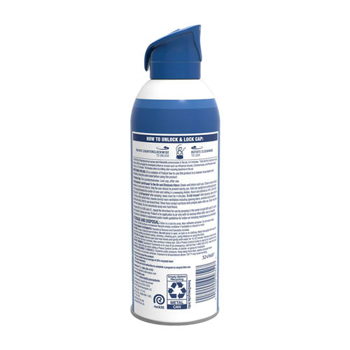Image of LYSOL® Brand Air Sanitizer Spray, White Linen, 10 oz Aerosol Spray, 6/Carton