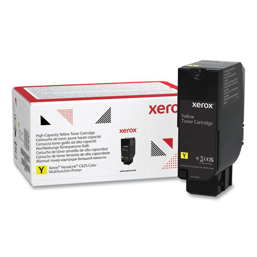 Image of Xerox® 006R04639 High-Yield Toner, 16,000 Page-Yield, Yellow
