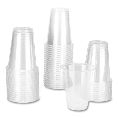 Image of Karat® PET Plastic Cups, 7 oz, Clear, 1,000/Carton