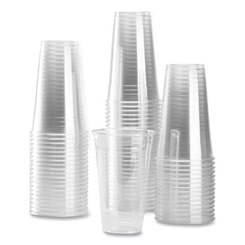 Image of Karat® PET Plastic Cups, 24 oz, Clear, 600/Carton