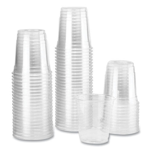 Image of Karat® PET Plastic Cups, 8 oz, Clear, 1,000/Carton