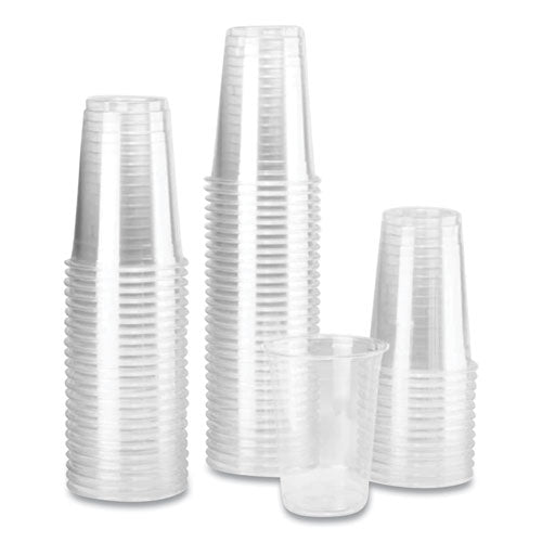 Image of Karat® PET Plastic Cups, 10 oz, Clear, 1,000/Carton