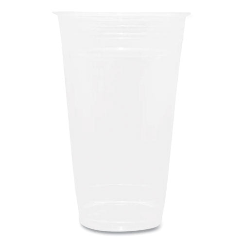 Image of Karat® PET Plastic Cups, 24 oz, Clear, 600/Carton