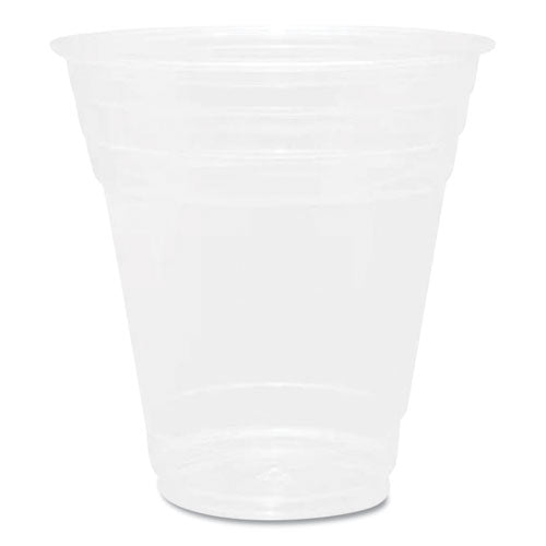 Image of Karat® PET Plastic Cups, 98 mm Rim Diameter, 12 oz, Clear, 1,000/Carton