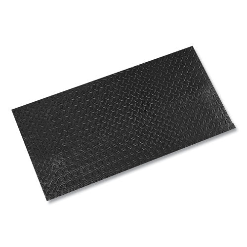 Image of Crown Tuff-Spun Foot-Lover Diamond Surface Mat, Rectangular, 24 x 36, Black