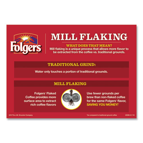Image of Folgers® Coffee Filter Packs, Classic Roast, .9 Oz, 10 Filters/pack, 4 Packs/carton