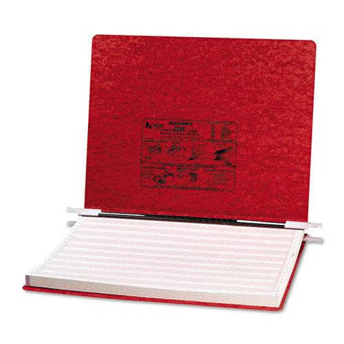 Image of ACCO Presstex Covers With Storage Hooks, 2 Posts, 6" Capacity, 14.88 X 11, Executive Red