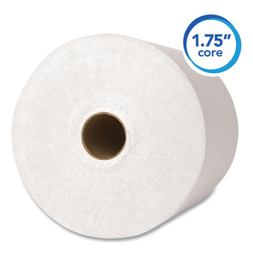Image of Scott® Essential High Capacity Hard Roll Towels for Business, Absorbency Pockets, 1-Ply, 8" x 950 ft, 1.75" Core, White, 6 Rolls/CT