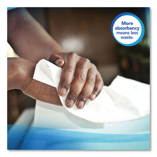 Image of Scott® Essential High Capacity Hard Roll Towels for Business, Absorbency Pockets, 1-Ply, 8" x 950 ft, 1.75" Core, White, 6 Rolls/CT