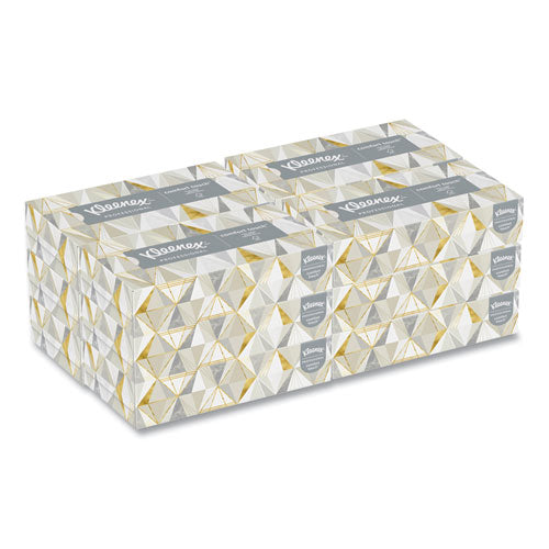 Image of Kleenex® White Facial Tissue for Business, 2-Ply, 125 Sheets/Box, 12 Boxes/Carton