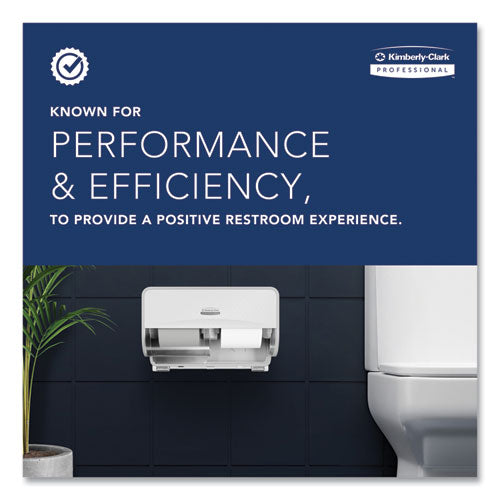 Image of Kimberly-Clark Professional JRT Jr. Escort Jumbo Bathroom Tissue Dispenser, 13.33 x 5.75 x 16, Smoke