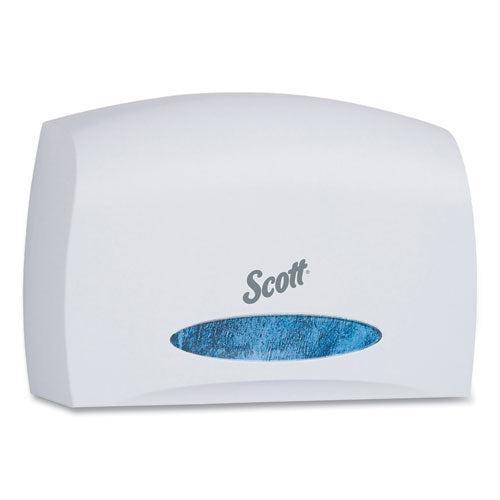 Image of Scott® Essential Coreless Jumbo Roll Tissue Dispenser, 14.25 x 6 x 9.75, White