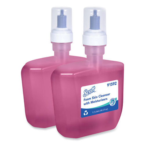 Image of Scott® Pro Foam Skin Cleanser with Moisturizers Refill, Citrus Floral Scent, 1.2 L, 2/Carton