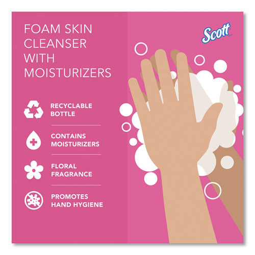 Image of Scott® Pro Foam Skin Cleanser with Moisturizers Refill, Citrus Floral Scent, 1.2 L, 2/Carton