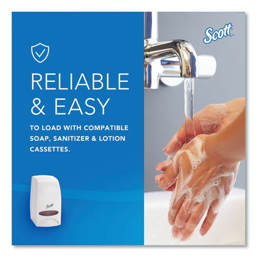 Image of Scott® Essential Manual Skin Care Dispenser, 1,000 Ml, 5 X 5.25 X 8.38, White