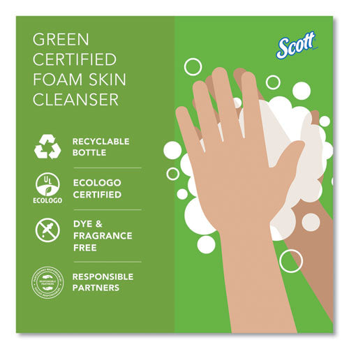 Image of Scott® Essential Green Certified Foam Skin Cleanser Refill, Unscented, 1,000 mL