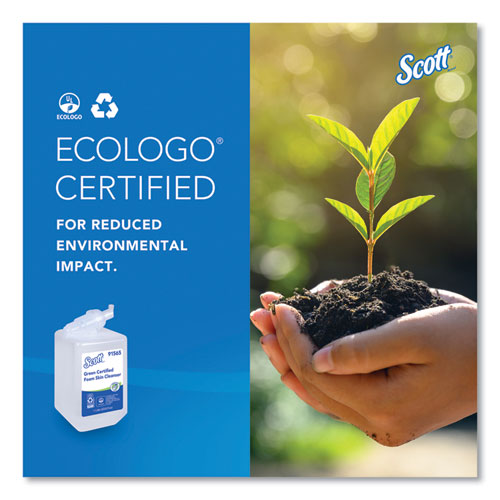 Image of Scott® Essential Green Certified Foam Skin Cleanser Refill, Unscented, 1,000 mL