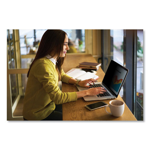 Image of 3M Bright Screen Privacy Filter for 13.3" Full Screen Widescreen, Fits Laptop/2-in-1, 16:9 Aspect Ratio