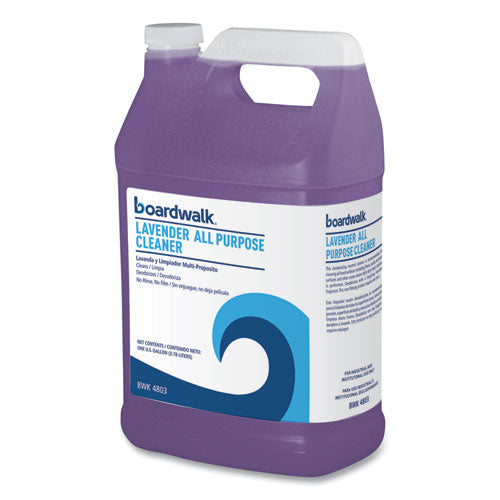 Image of Boardwalk® All Purpose Cleaner, Lavender Scent, 1 gal Bottle, 4/Carton