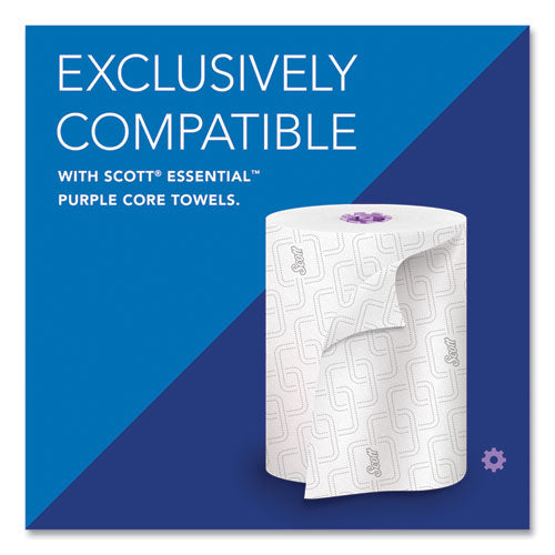 Image of Scott® Essential Electronic Hard Roll Towel Dispenser, 12.7 X 9.57 X 15.76, Black