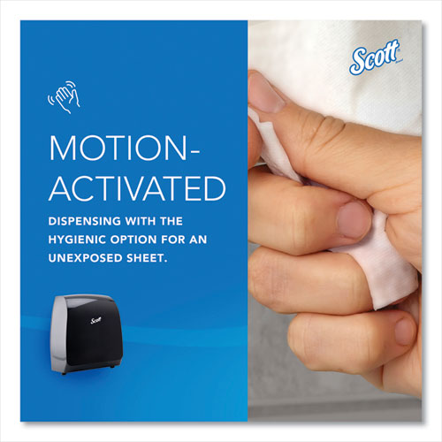 Image of Scott® Pro Electronic Hard Roll Towel Dispenser, 12.66 X 9.18 X 16.44, Smoke