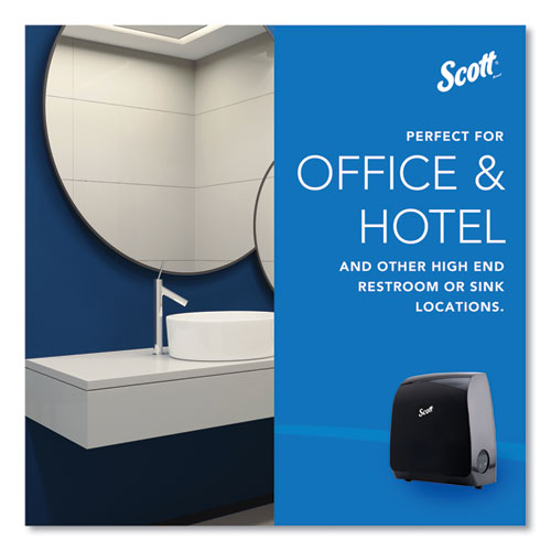 Image of Scott® Pro Electronic Hard Roll Towel Dispenser, 12.66 X 9.18 X 16.44, Smoke