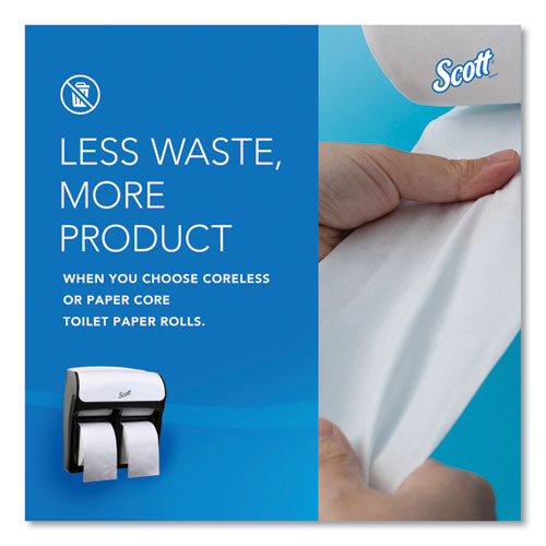 Image of Scott® Pro High Capacity Coreless SRB Tissue Dispenser, 11.25 x 6.31 x 12.75, White