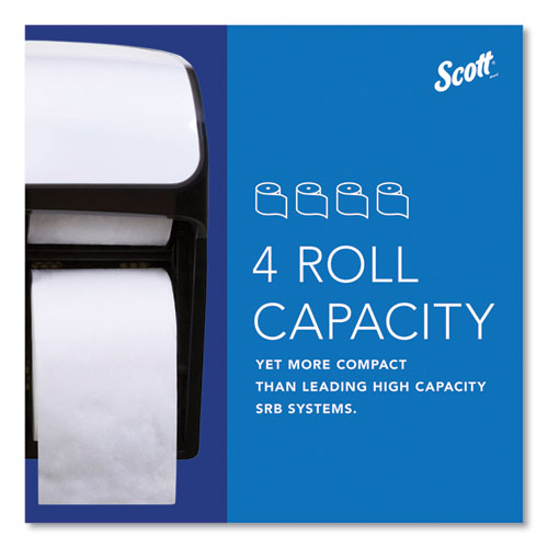 Image of Scott® Pro High Capacity Coreless SRB Tissue Dispenser, 11.25 x 6.31 x 12.75, White